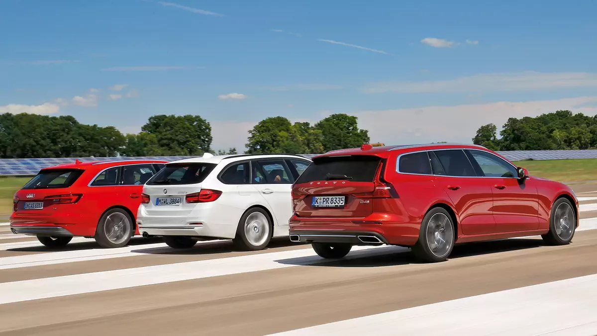 Volvo V60 kontra Audi A4 Avant i BMW serii 3 - które kombi będzie lepszym wyborem