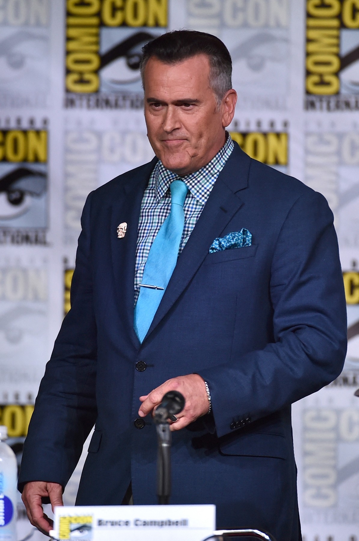 Americký herec Bruce Campbell. 
