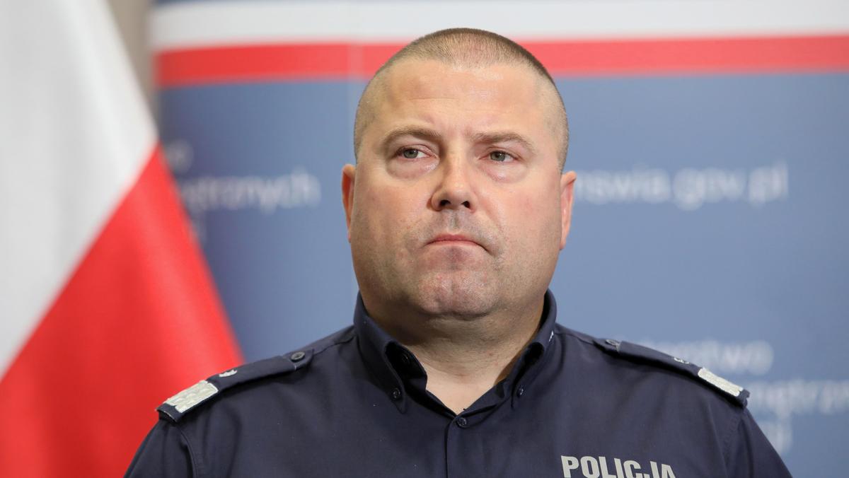 Komendant wojewódzki Policji w Białymstoku insp. Daniel Kołnierowicz