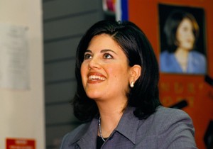 Monika Levinski 1990. godine