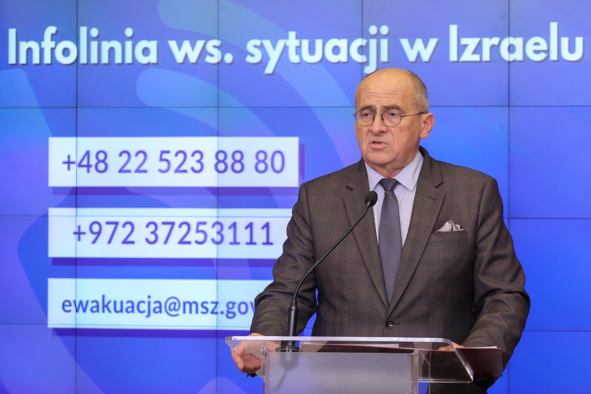 Szef MSZ Zbigniew Rau