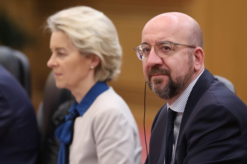 Ursula fon der Lajen i Šarl MIšel