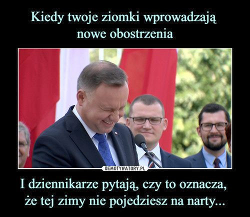 Andrzej Duda zażądał otwarcia stoków narciarskich