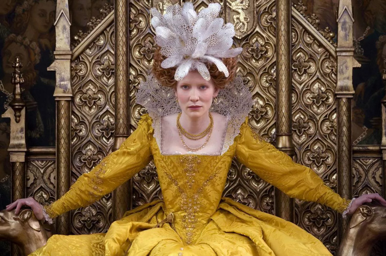 Cate Blanchett w filmie "Elizabeth"