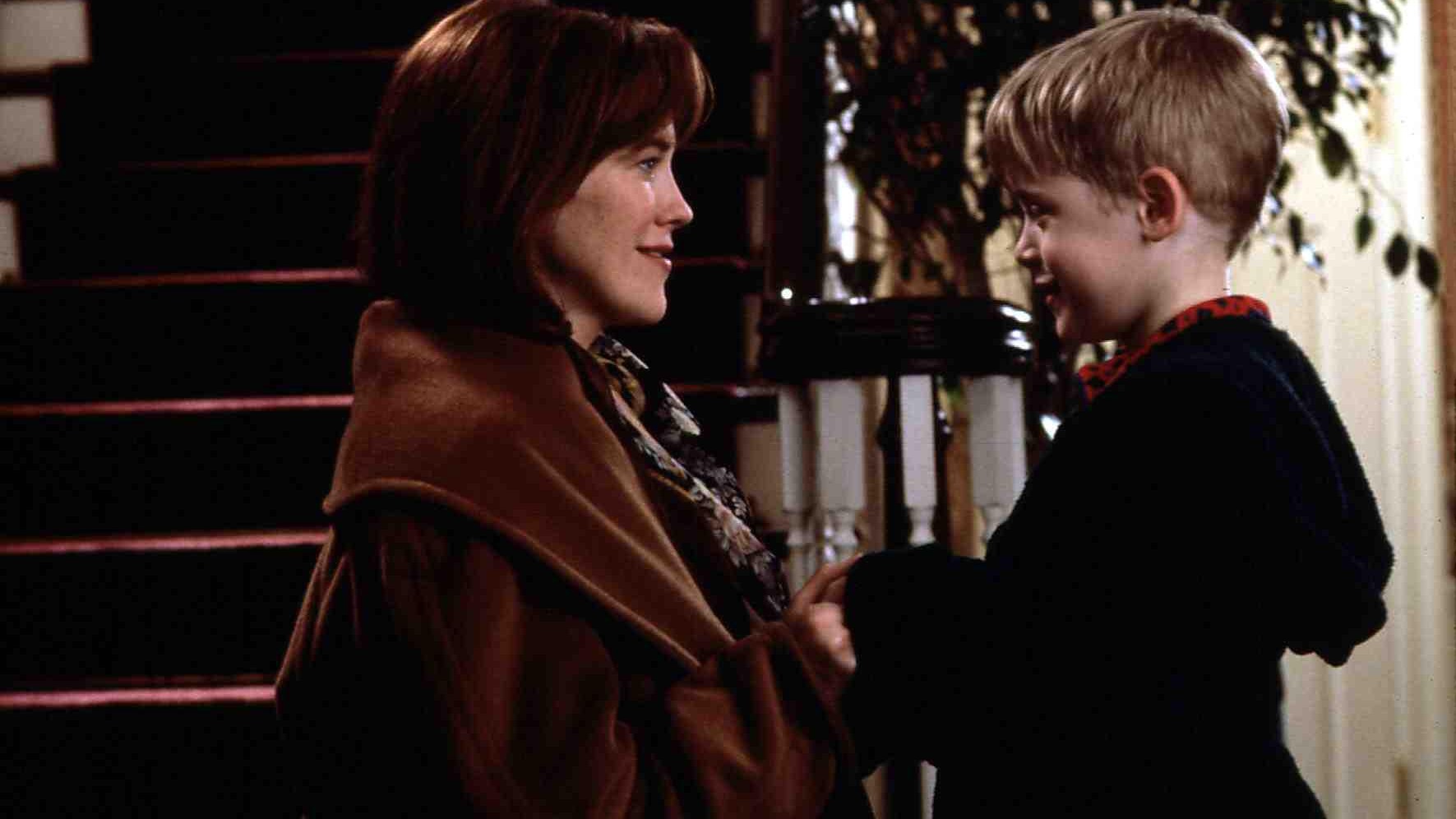 Filmový Kevin so svojou mamou. 