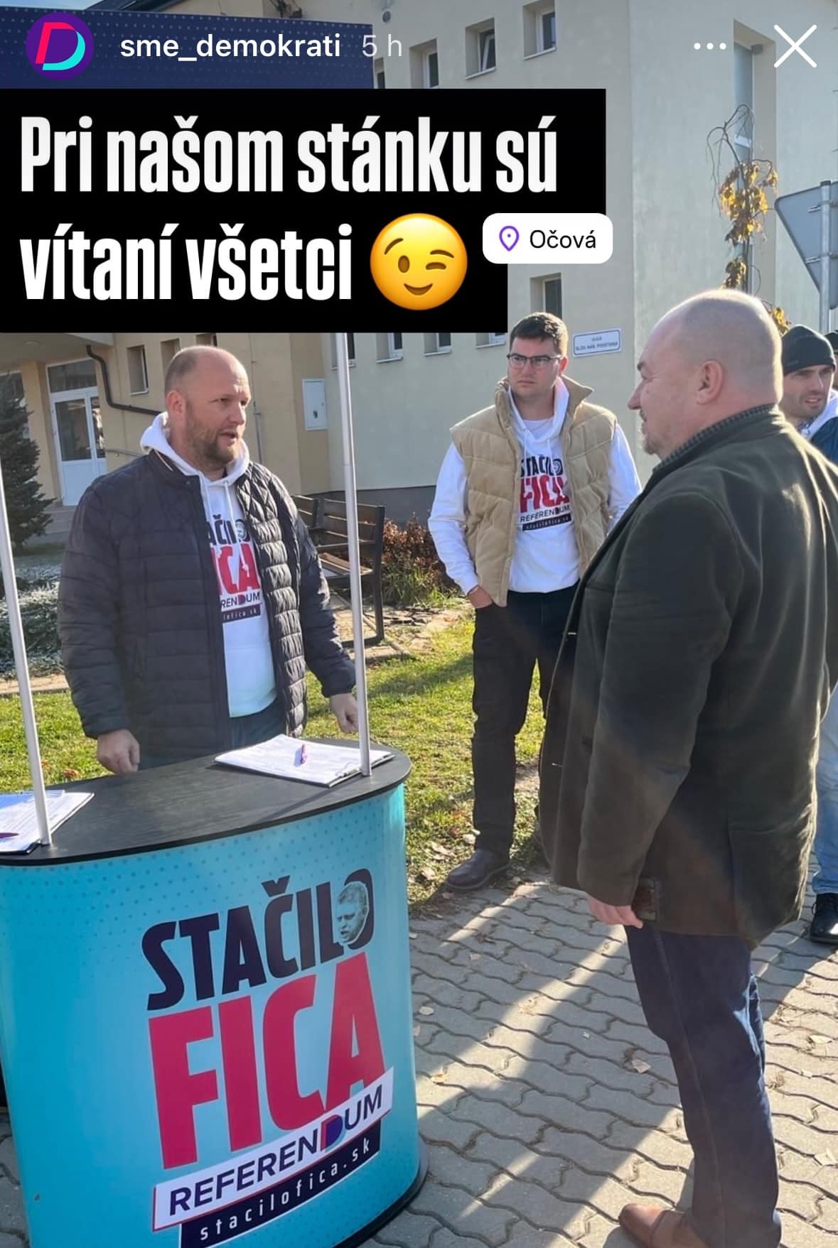 Huliak ako starosta prijal Naďa a Kiču na úrade.