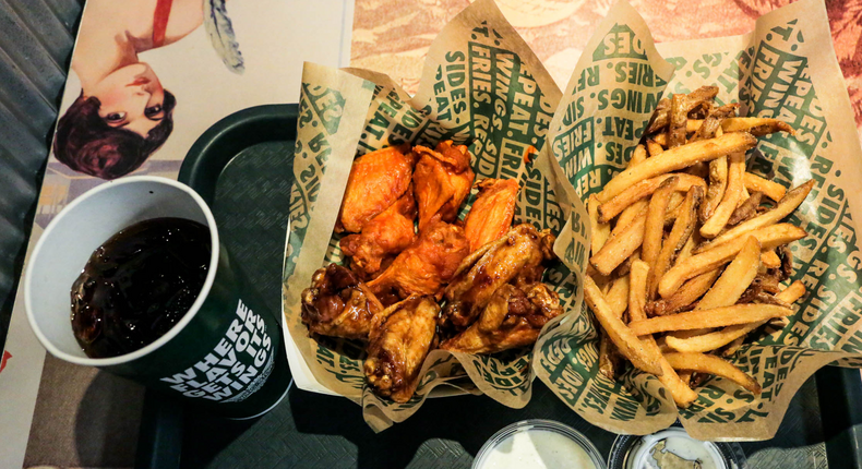 Wingstop wings