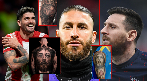  7 footballers who echoed Christ's passion with their tattoos