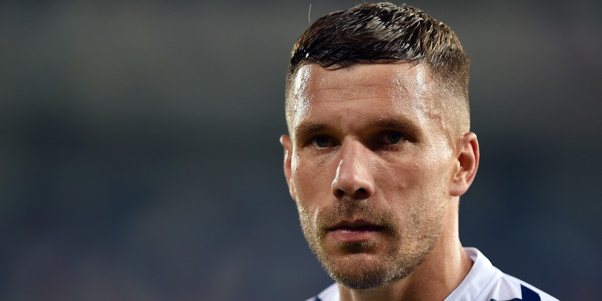 Górnik wygrał z Legią. Podolski umieścił wpis na Twitterze. 