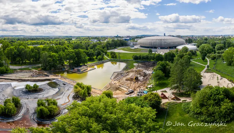 Deszczówka z hali Tauron Arena nie będzie marnowana