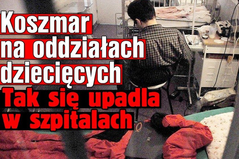 Tak upadlają w polskich szpitalach! Koszmar na oddziałach dziecięcych