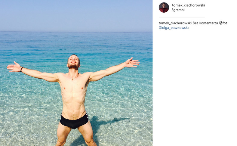 Tomasz Ciachorowski na Instagramie