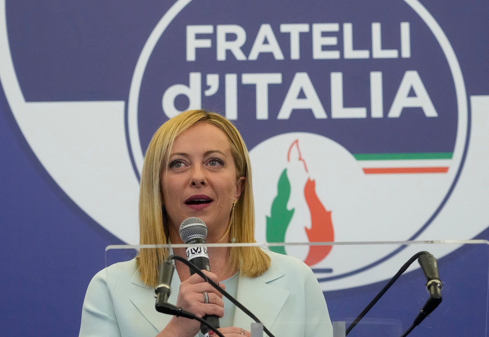 Giorgia Meloni.