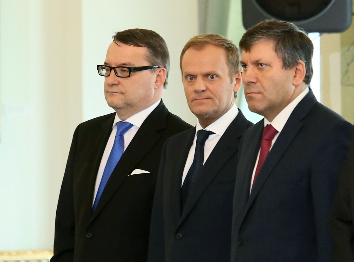 Marek Biernacki, Donald Tusk i Janusz Piechociński