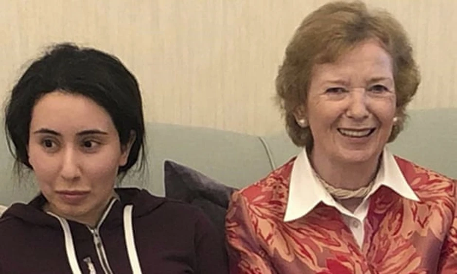 Latifa bint Mohamed al Maktum i Meri Robinson