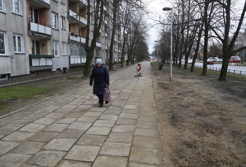 Chodnik na Chodeckiej