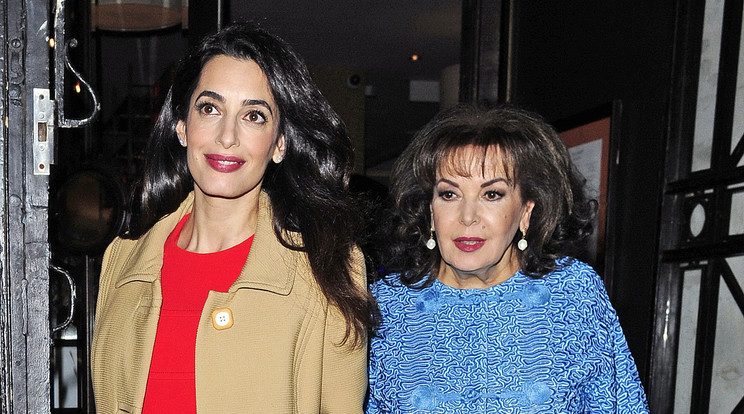 Amal Clooney és Baria Alamuddin nagyon jó kapcsolatot ápolnak /Fotó: Northfoto