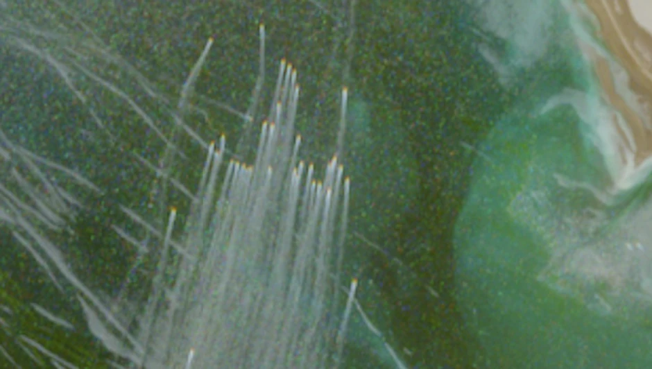 Iranski brodovi, satelitski snimak 