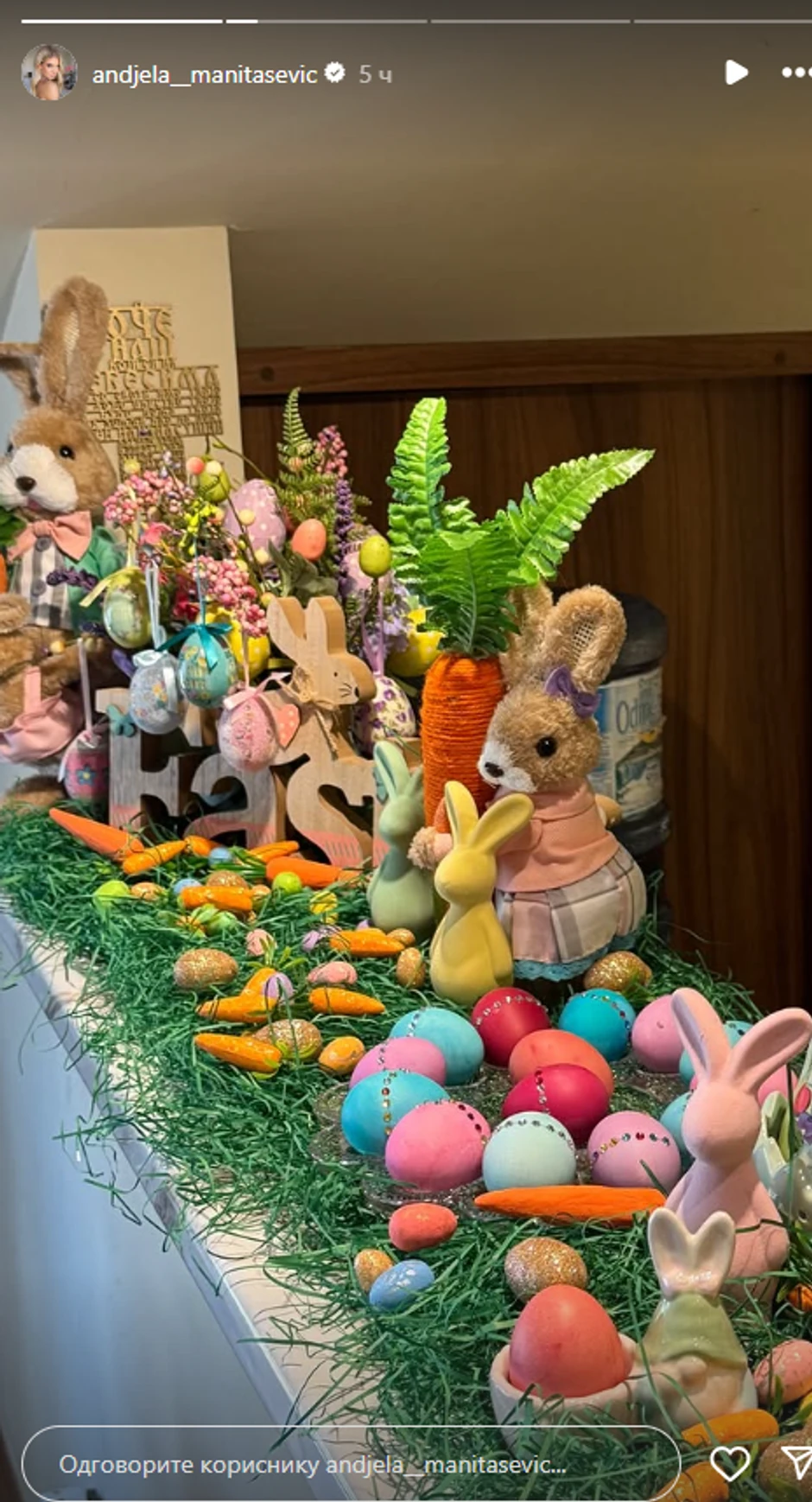 Anđelina jaja za Uskrs