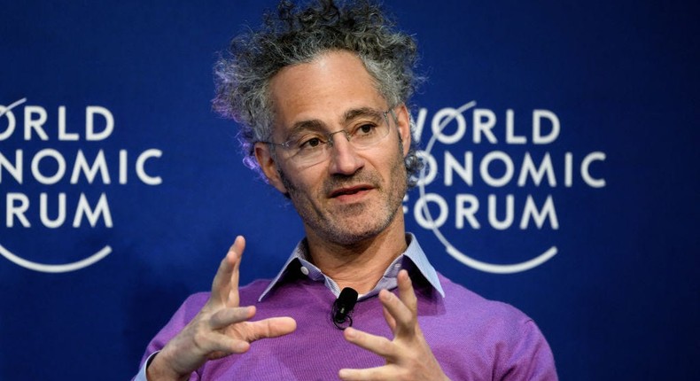 Palantir CEO Alex Karp.Fabrice Coffrini/AFP