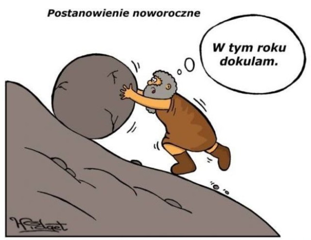 Postanowienia noworoczne oczami internautów