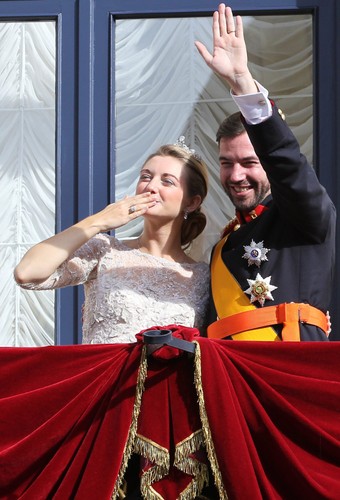 Księżniczka Stefania i książę Wilhelm wzięli ślub