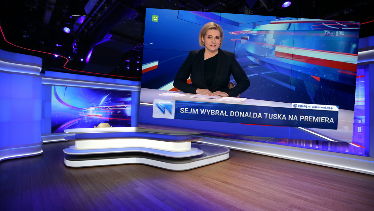 "Wiadomości" TVP poinformowały o upadku rządu Morawieckiego. Uwagi pod adresem Tuska