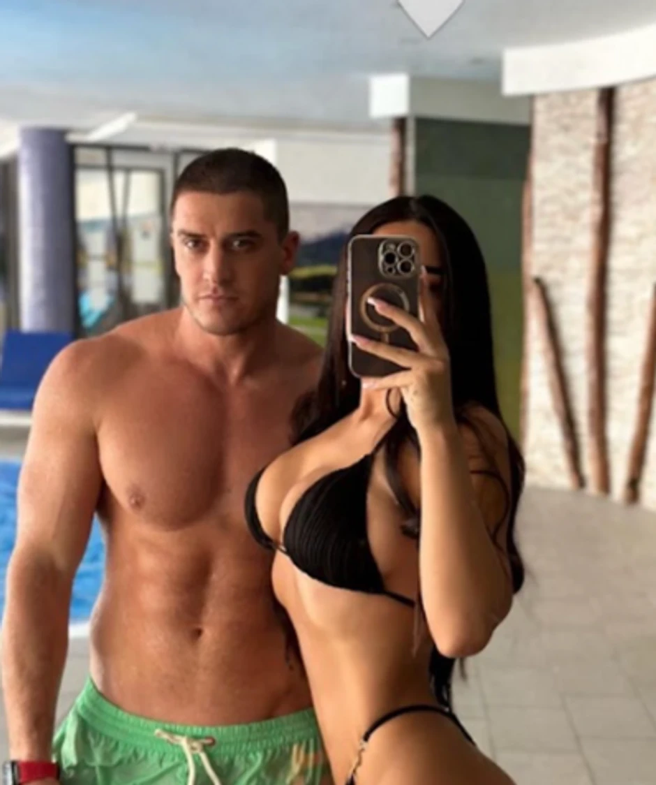 David Dragojević sa bivšom