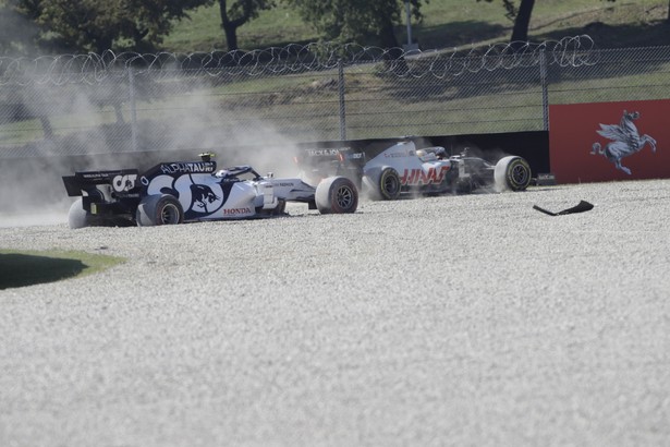 Pierre Gasly i Romain Grosjean