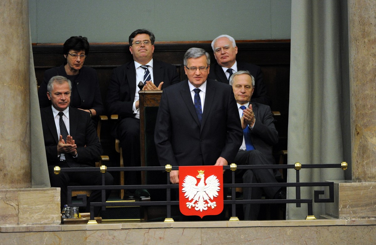 Prezydent Bronisław Komorowski