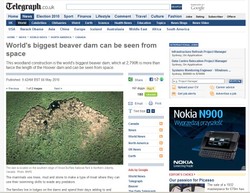 Kto zbudował gigantyczną tamę?