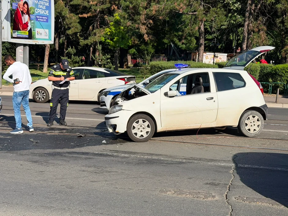 Saobraćajna nesreća kod Pravnog fakulteta