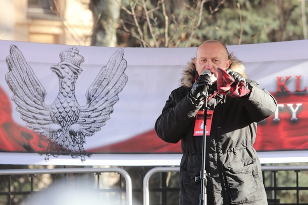 Manifestacja poparcia reformy sądownictwa