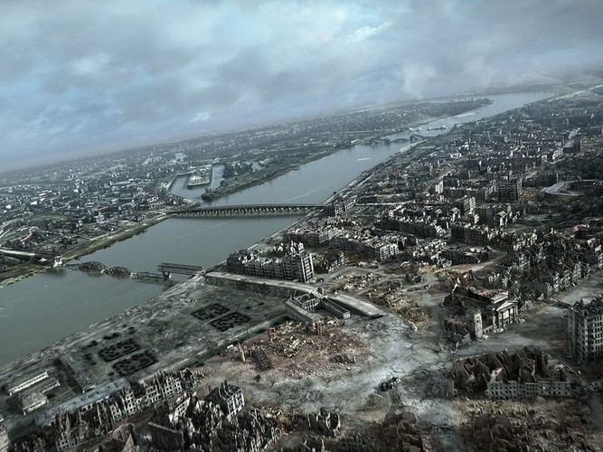 'Miasto ruin'. Zobacz Warszawę w gruzach