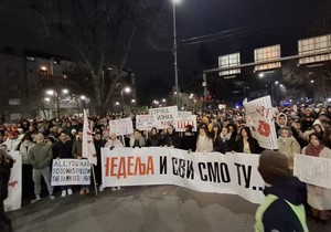 Niš protest