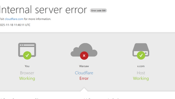 Google, X, InPost, OpenAI, a nawet JakDojade i BLIK. Globalna awaria Cloudflare, nie działa wiele serwisów