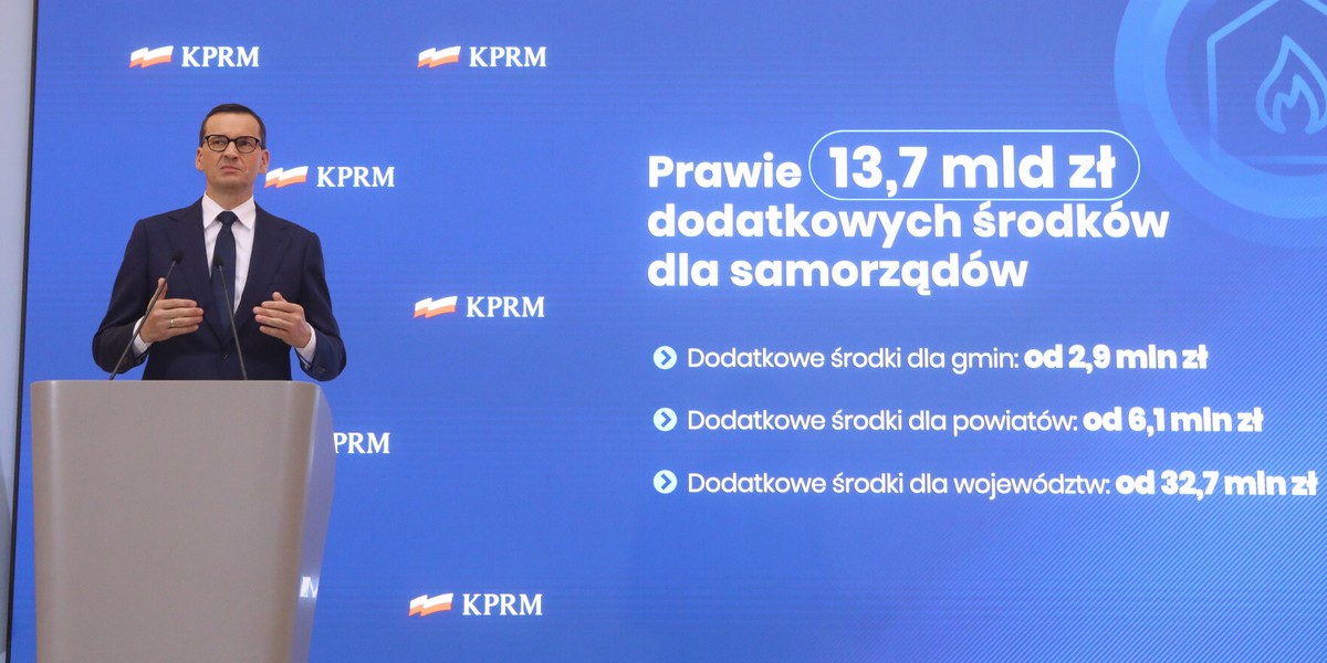 Premier Mateusz Morawiecki