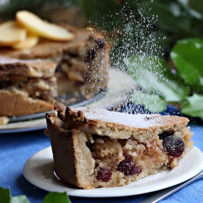 Paleo almás-mandulás torta