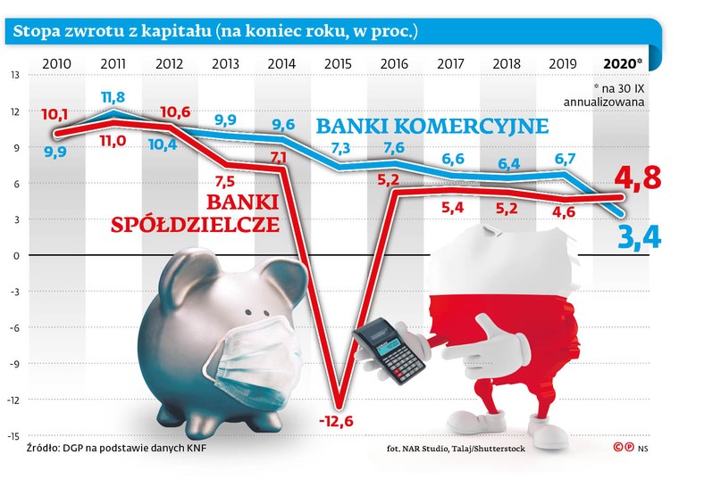 Stopa zwrotu z kapitału (na koniec roku, w proc.)