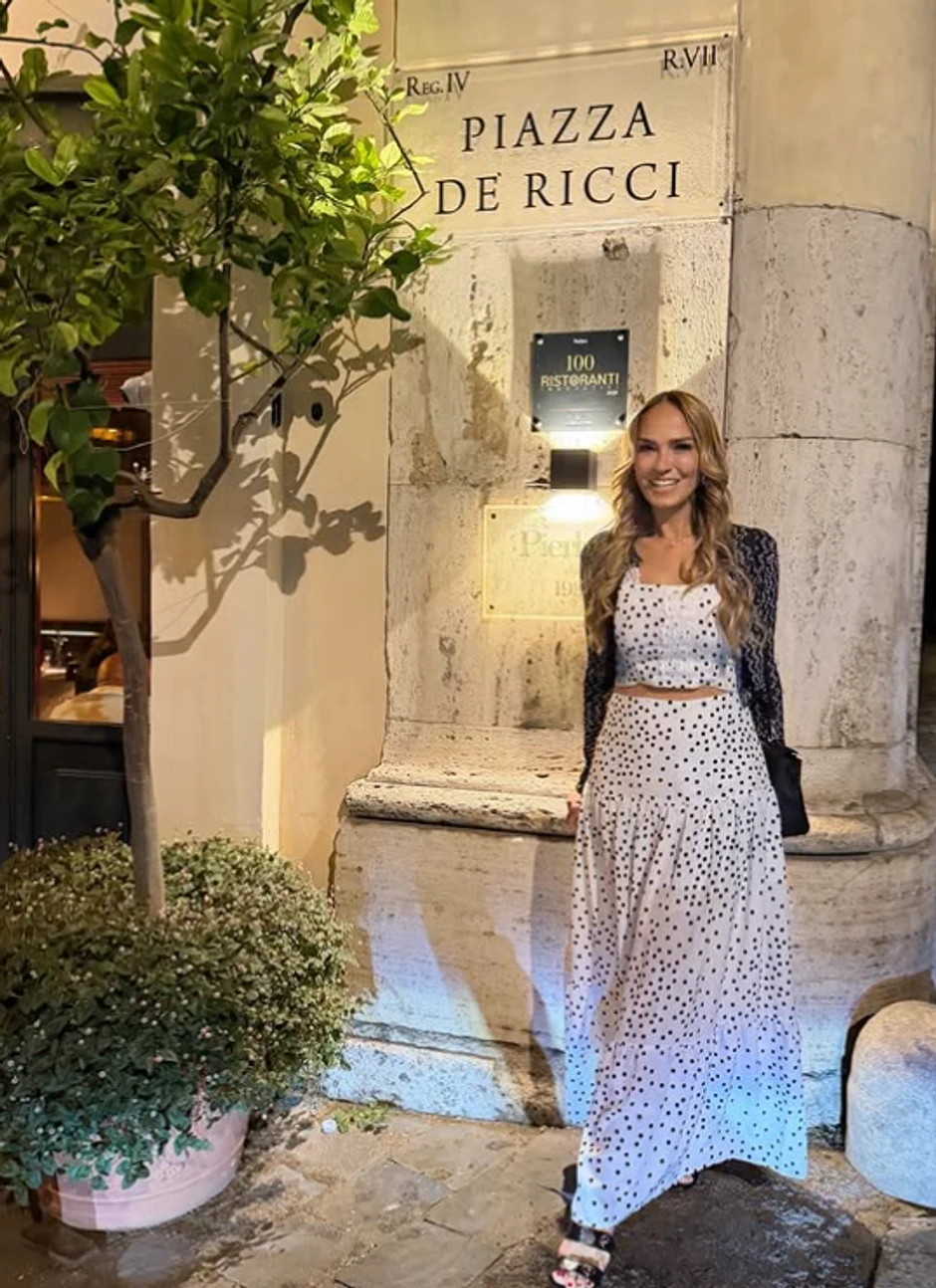 Marijana Mateus u Rimu 