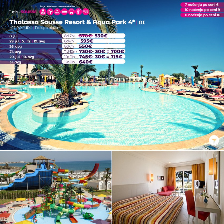 Thalassa Sousse Resort & Aquapark 4*