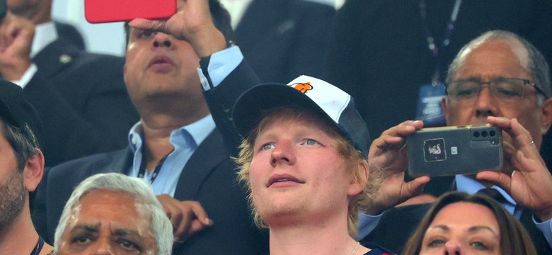 Euro 2024. Ed Sheeran i Adele wspierali Anglików na stadionie w Dortmundzie