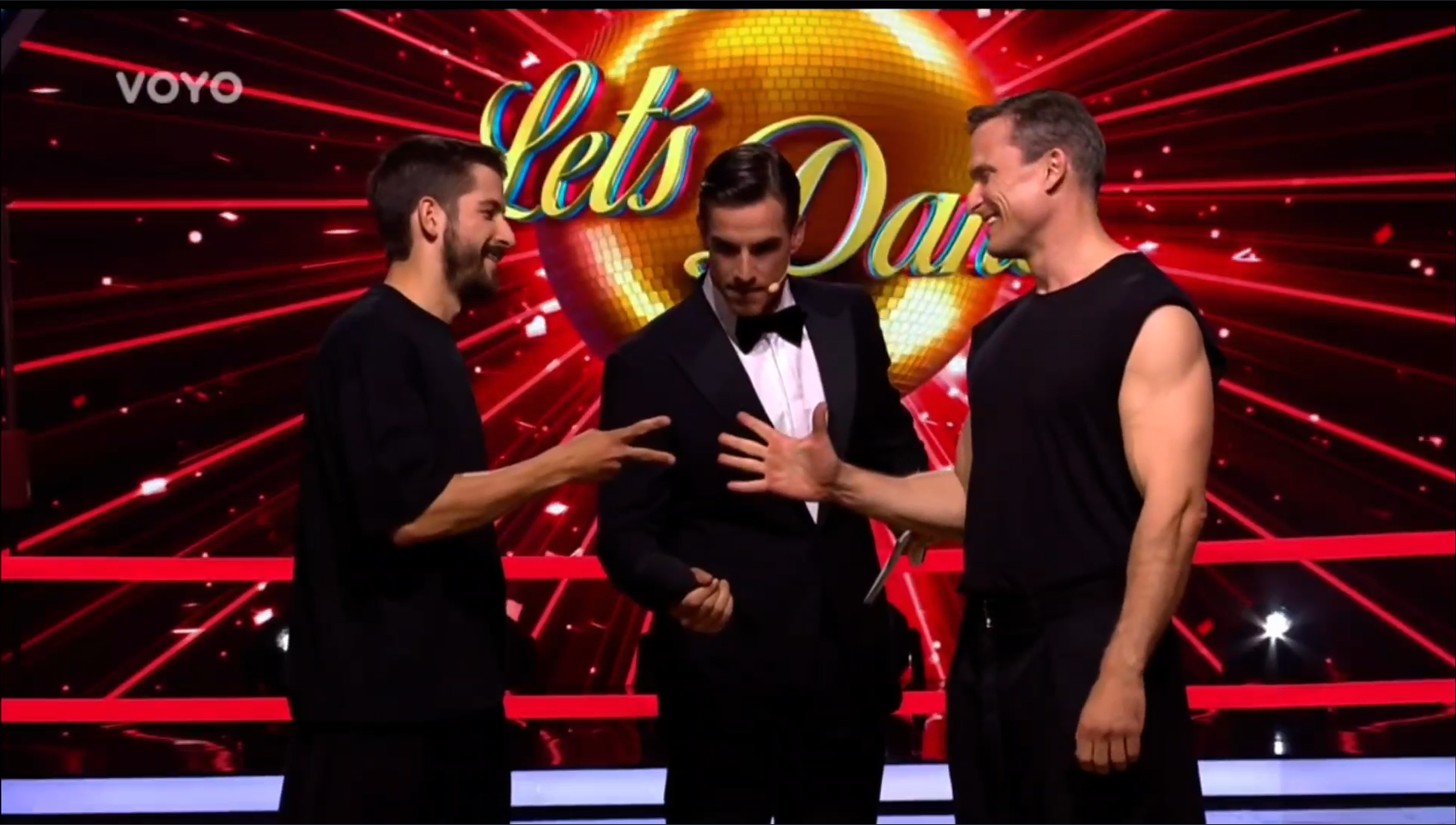 Deviate kolo 11. série tanečnej šou Let's Dance - Jakub Jablonský, Adam Bardy a Ján Koleník.