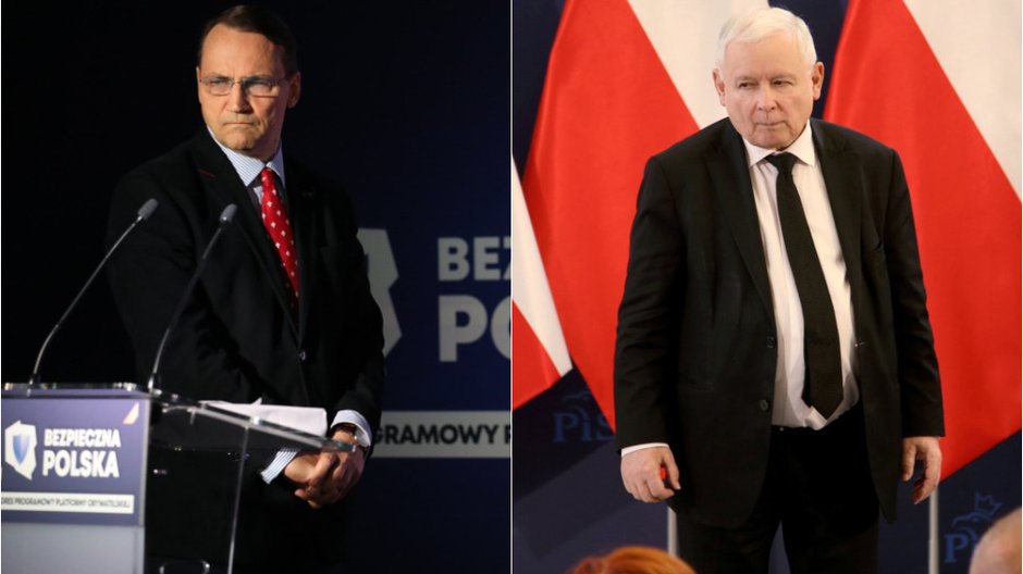 Radosław Sikorski, Jarosław Kaczyński