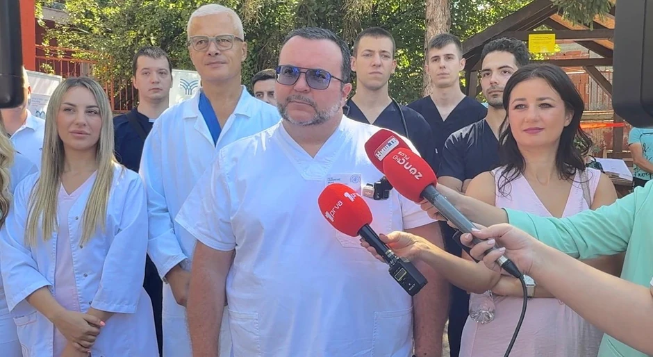 Dr Milan Lazarević obišao Oreovac