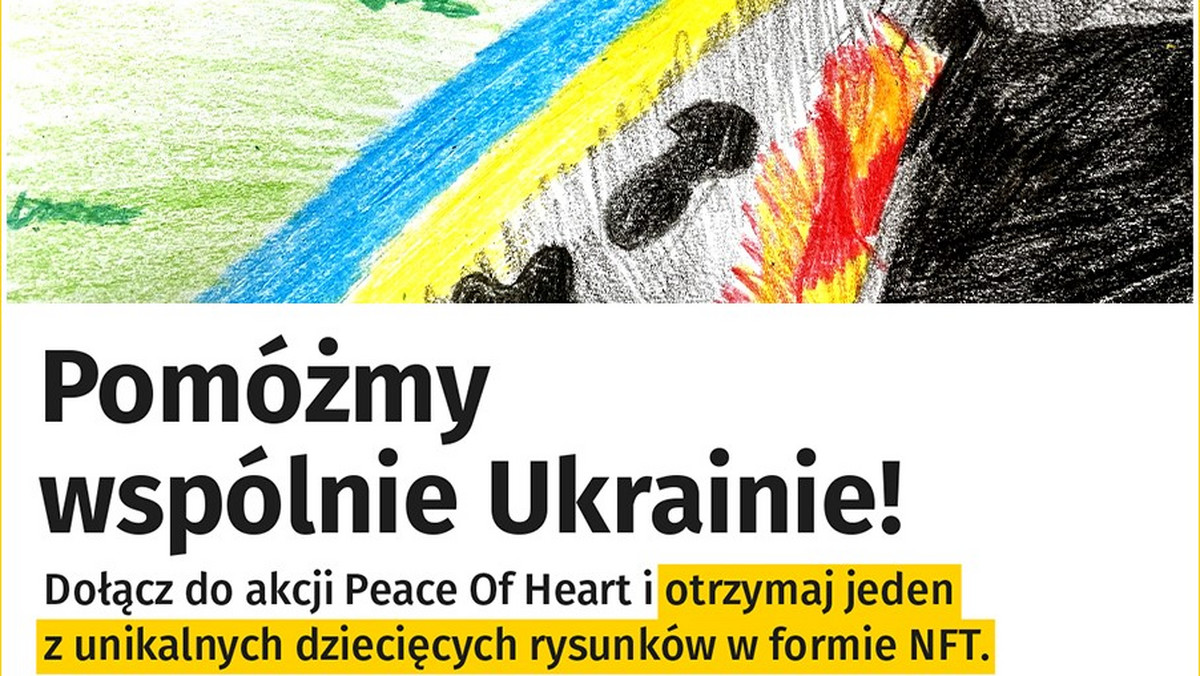 Akcja Peace of Heart. Dołącz i razem z nami pomóż Ukrainie 