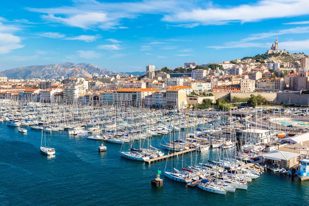 Prístav v Marseille, Francúzsko