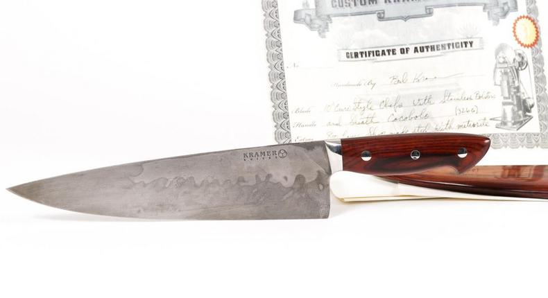 Anthony Bourdain's Chef's Knife Is Up for Sale