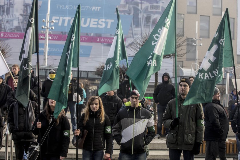 Manifestacja antyislamska na Śląsku