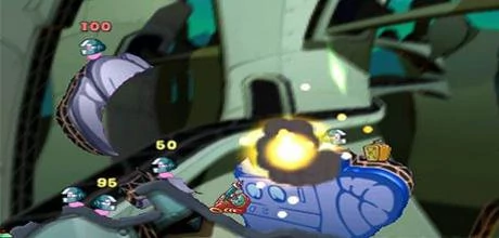 Screen z gry "Worms: A Space Oddity"